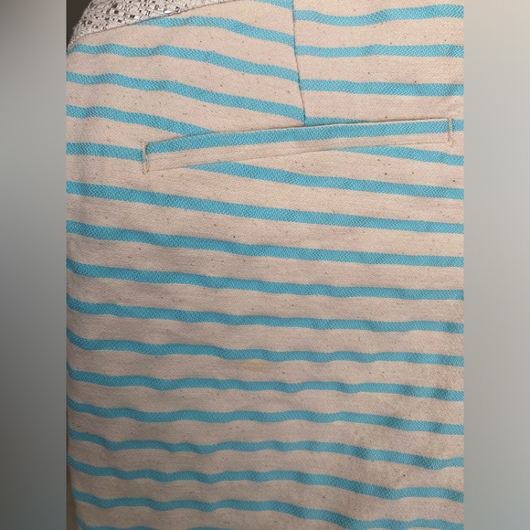 Lilly Pulitzer Callahan Party Shorts Metallic Waistband Striped Size 4 - Picture 8 of 8